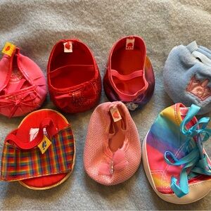 Build-A-Bear Colorful Shoe Collection for Girl Bears